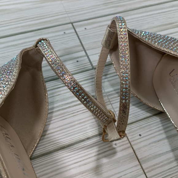 Lala Ikai Rhinestone Strappy High Heel - Picture 5 of 8